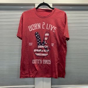 Dutch Bros Red T Shirt